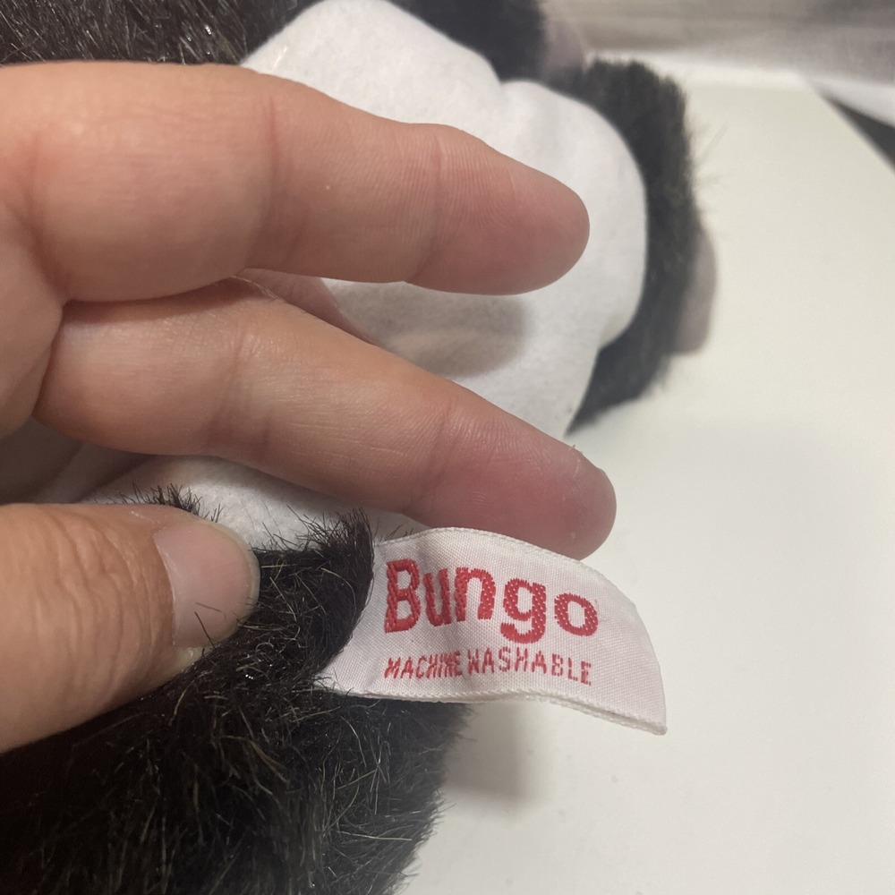 Vintage Russ Bungo‎ Baby Gorilla Ape Plush w/ Pacifier Diaper & Christmas Hat 9" - Picture 4 of 8